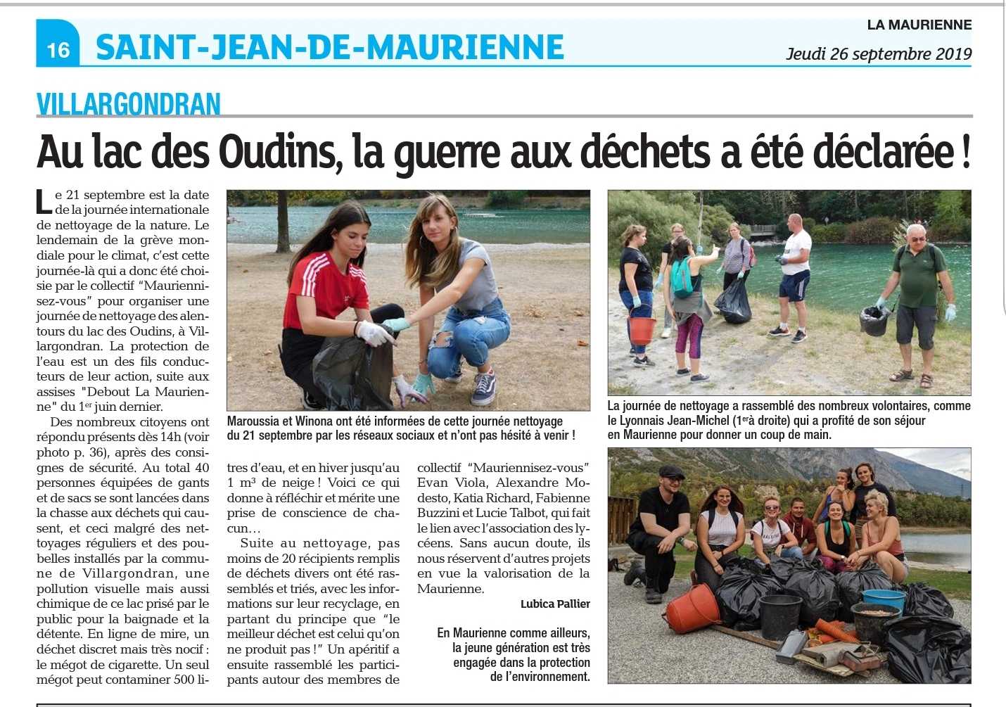 world clean up day maurienne mauriennisez vous