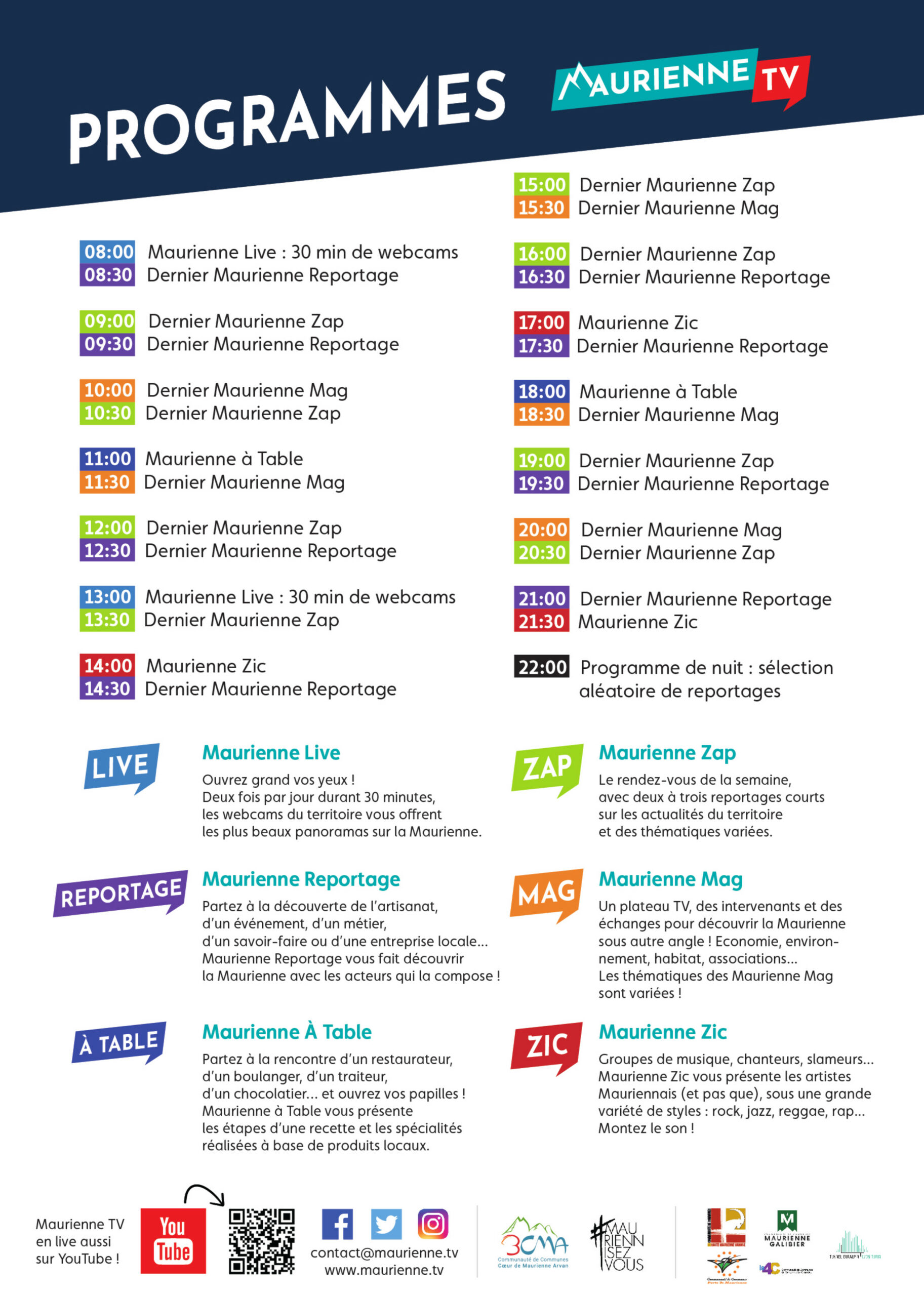 Flyer A5 avec programme2